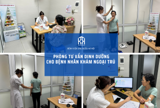 BỆNH VIỆN UNG BƯỚU HÀ NỘI TRIỂN KHAI PHÒNG TƯ VẤN DINH DƯỠNG